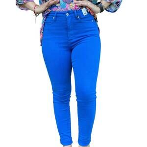 NEW JUDY BLUE women's tummy control skinny jeans in blue